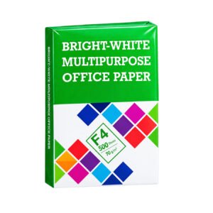 Bright-White Multipurpose Office Paper F4 – 70 GSM