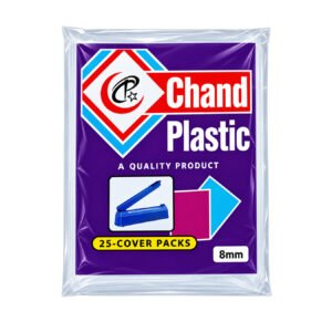 Chand Plastic Binding Cover – 8mm, 25 Cover Packs