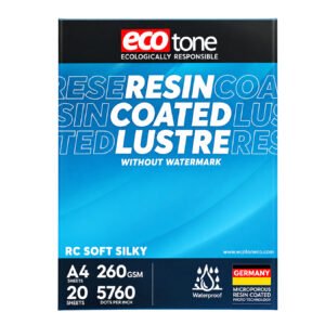 Ecotone Resin Coated Lustre Photo Paper – A4, 260 GSM, 20 Sheets