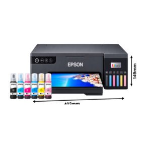 Epson EcoTank L8050 A4 Photo Printer | Wi-Fi Ink Tank | 6-Color Photo Printing | Borderless Printing