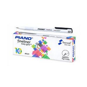 PIANO Fineliner Easy Grip 10-Piece