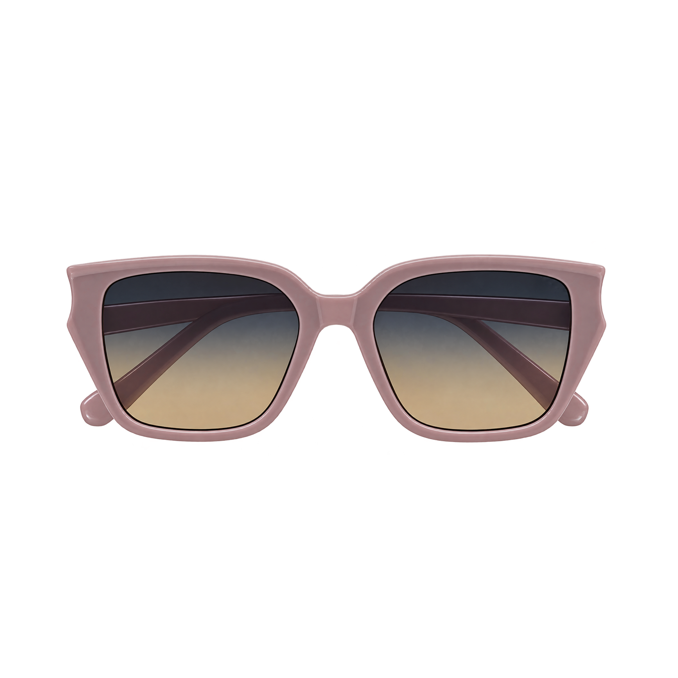 Dior Women’s Oversized Cat-Eye Sunglasses – Dusty Pink Frame with Gradient Lenses