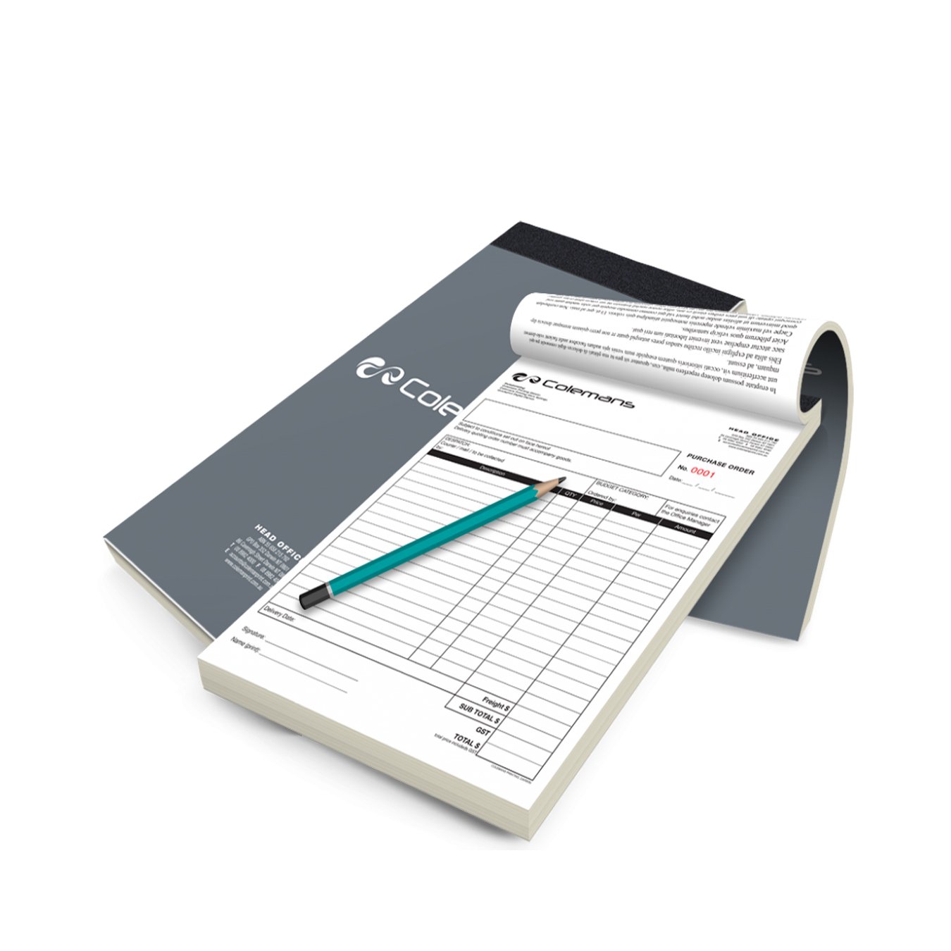 Printed Purchase Order / Order Book